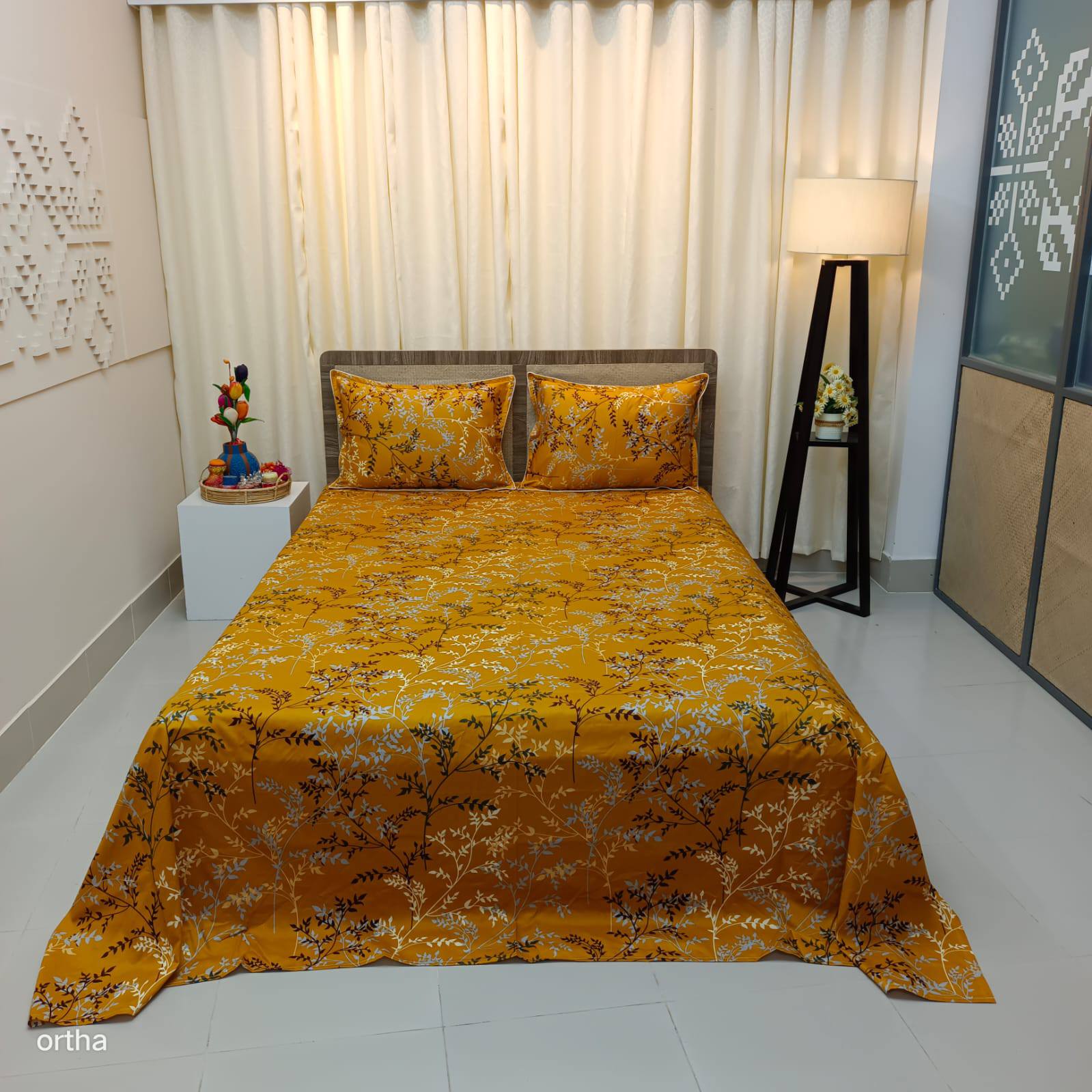 OLS Luxury Twill Cotton Bedsheet