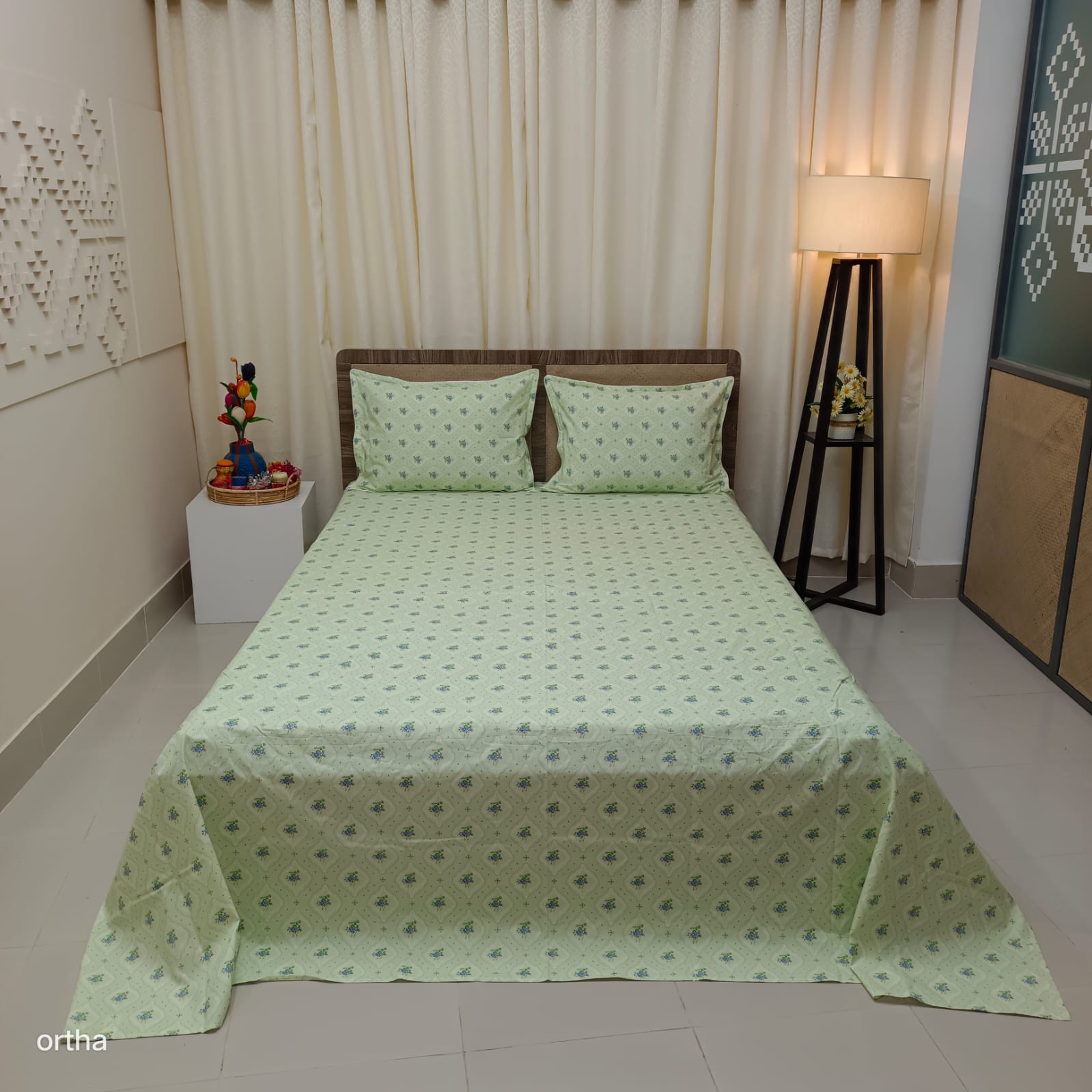 OLS Pure Cotton Bedsheet