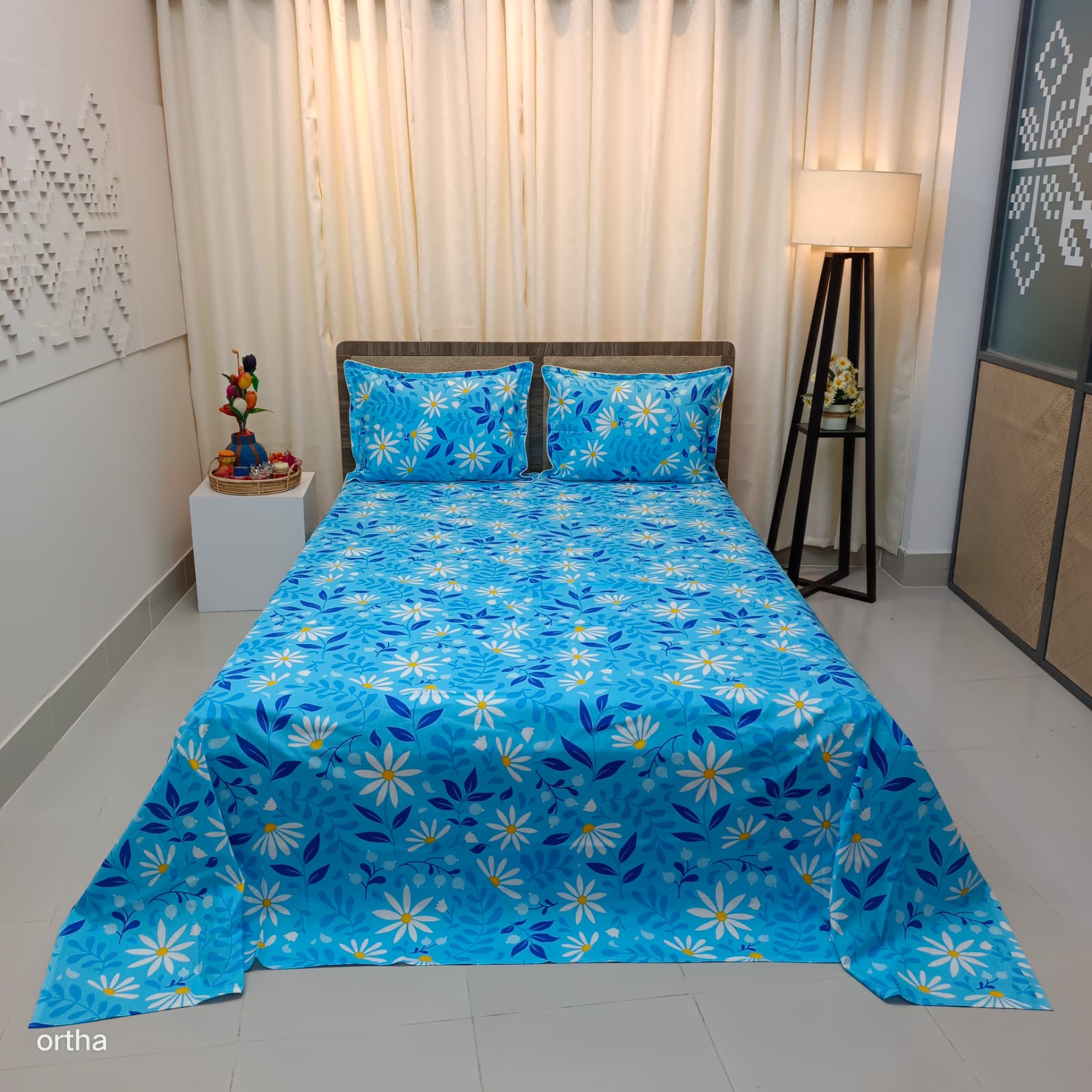 OLS Pure Cotton Bedsheet