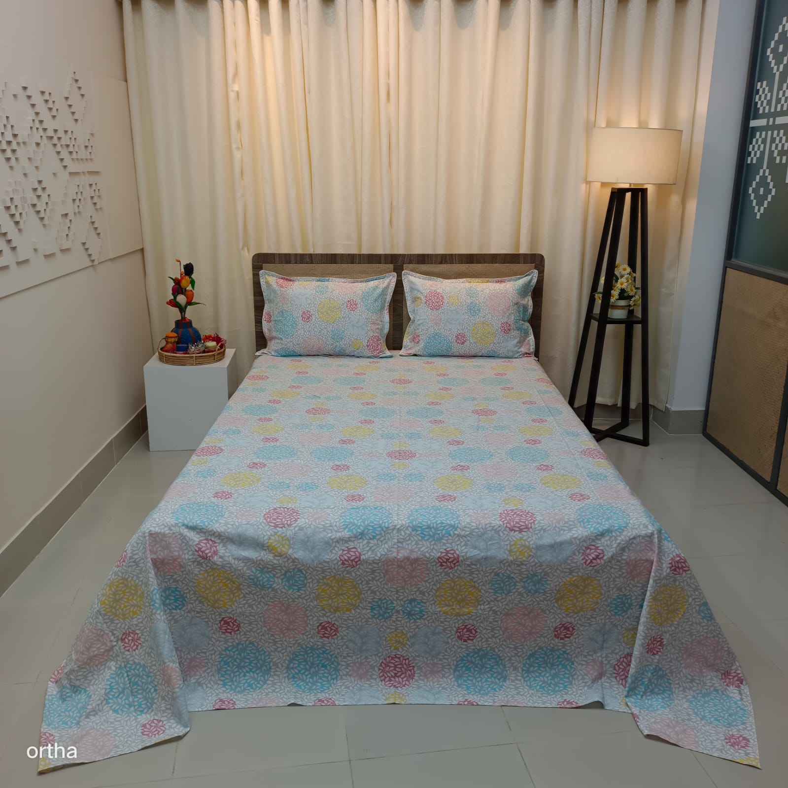 OLS Pure Cotton Bedsheet