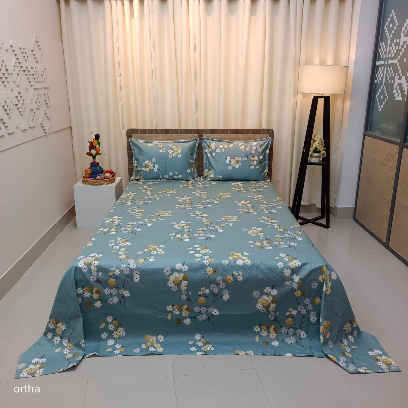 OLS Premium Cotton Bedsheet