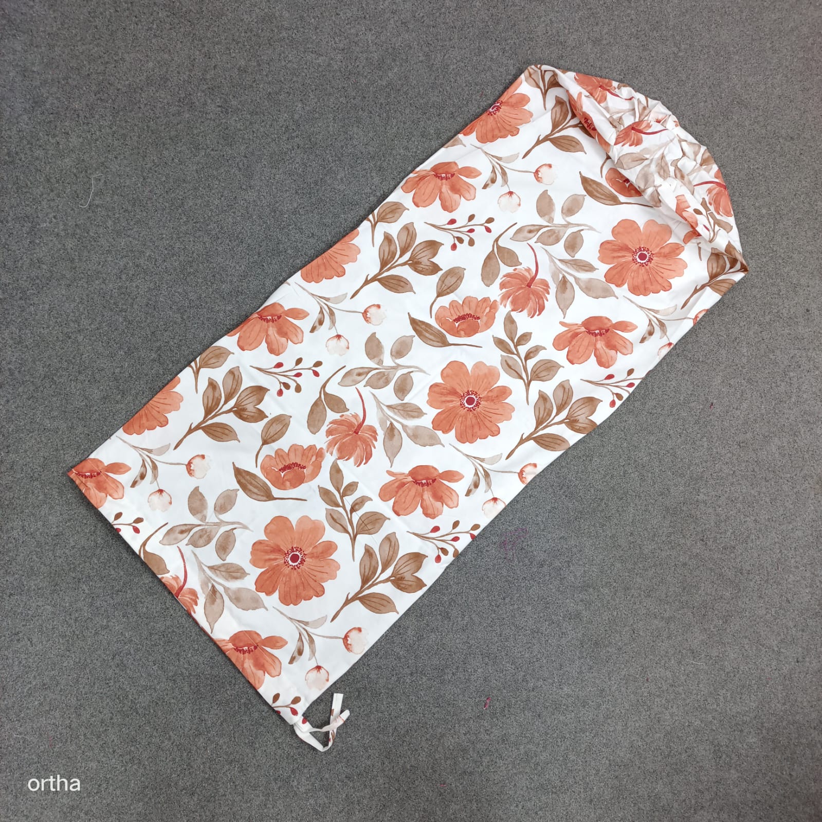 Side Pillow Cover – 100% Cotton – Length 40 Inch- Round 34 Inch – 1 Pcs
