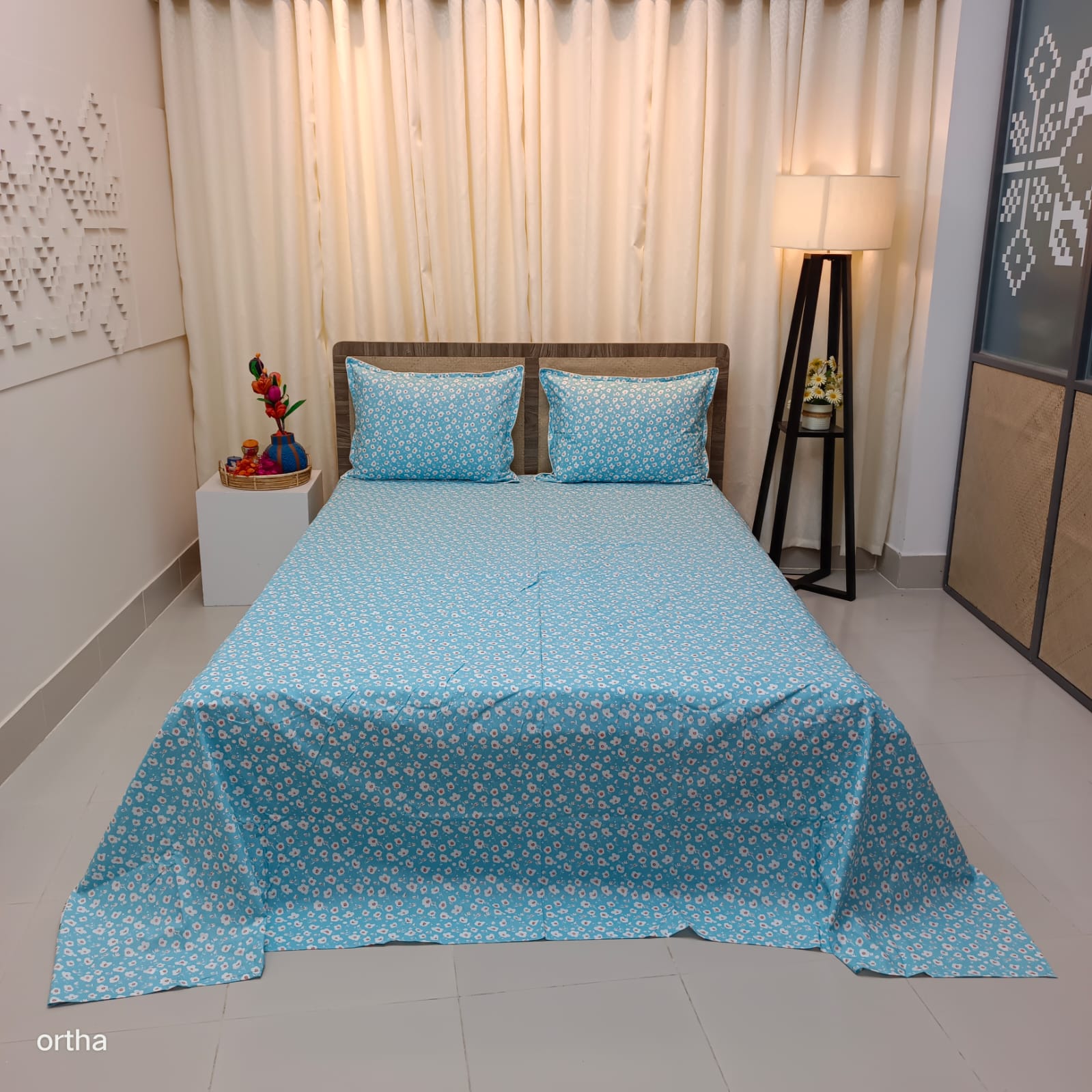 OLS Pure Cotton Bedsheet