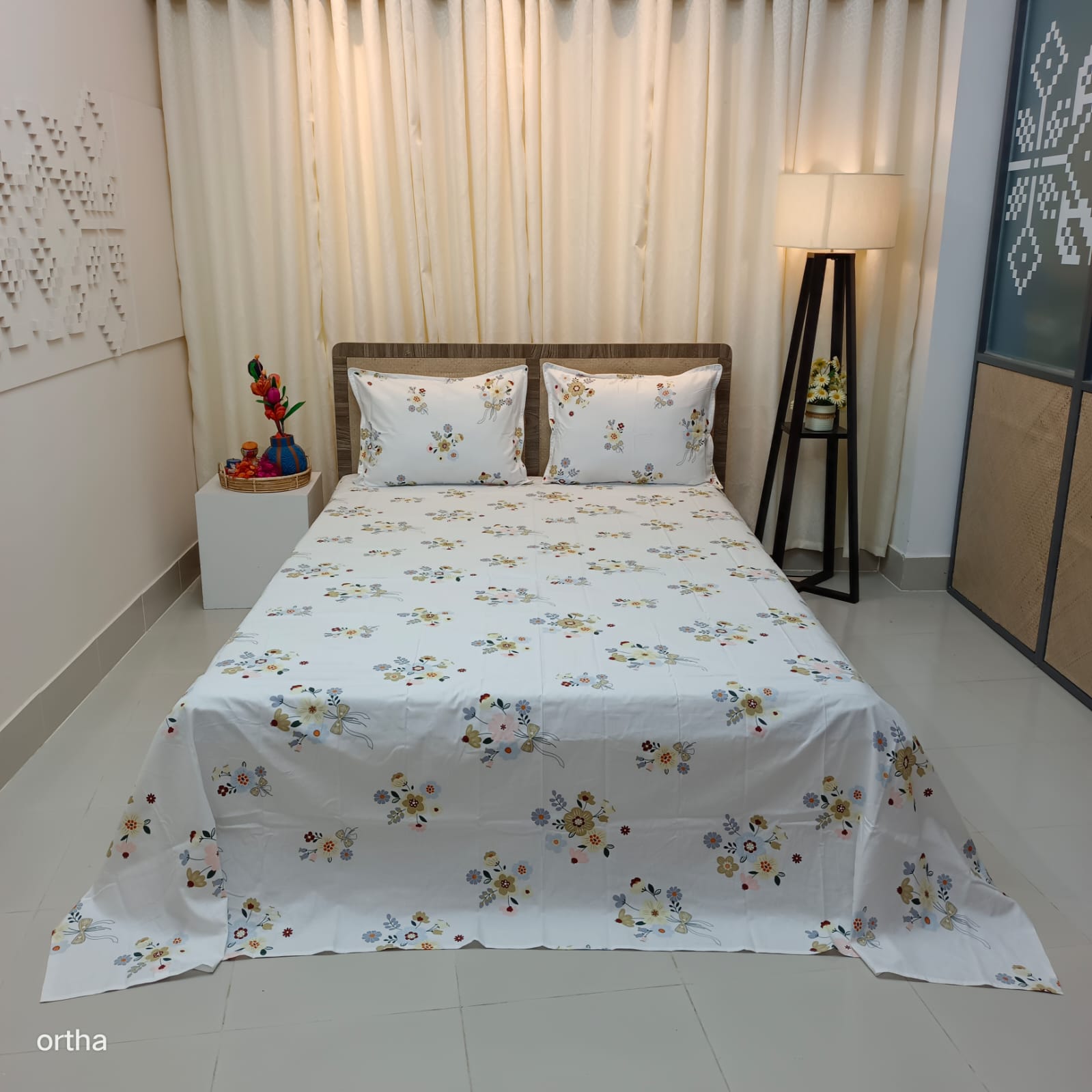 OLS Pure Cotton Bedsheet