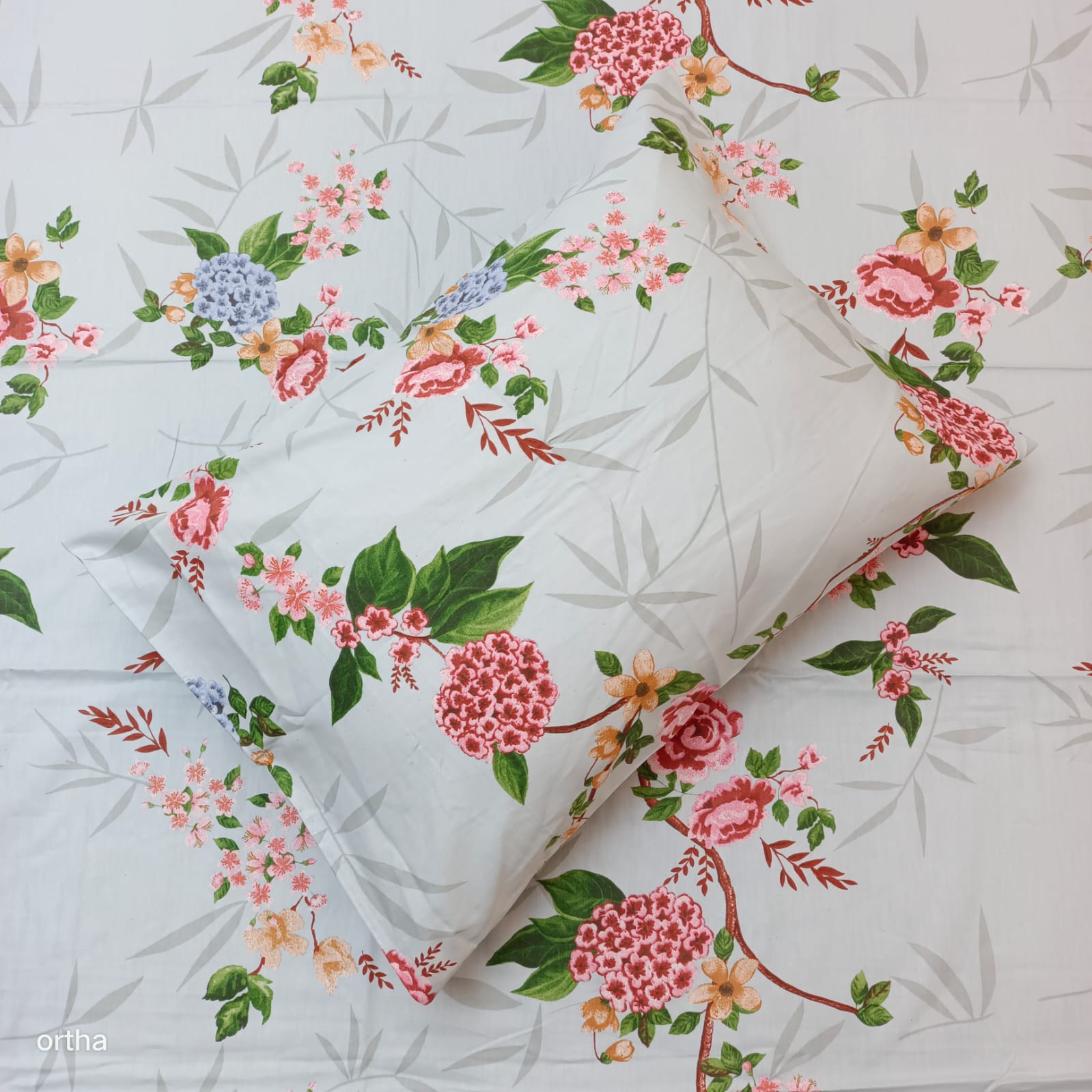 Head Pillow Cover – 100% Cotton (18/26 Inch) – 1 Pcs