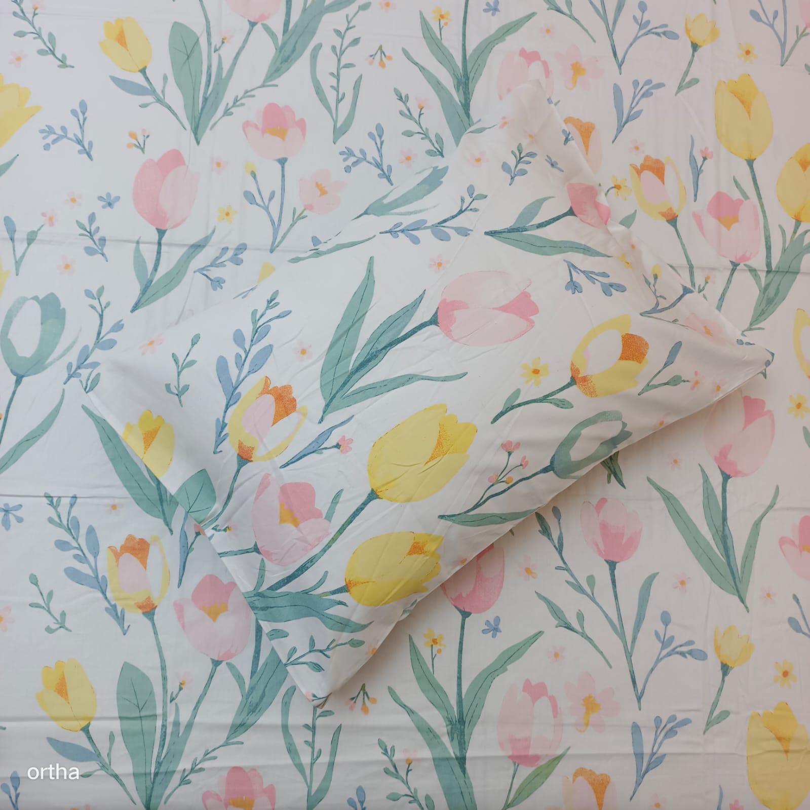 Head Pillow Cover – 100% Cotton (18/26 Inch) – 1 Pcs