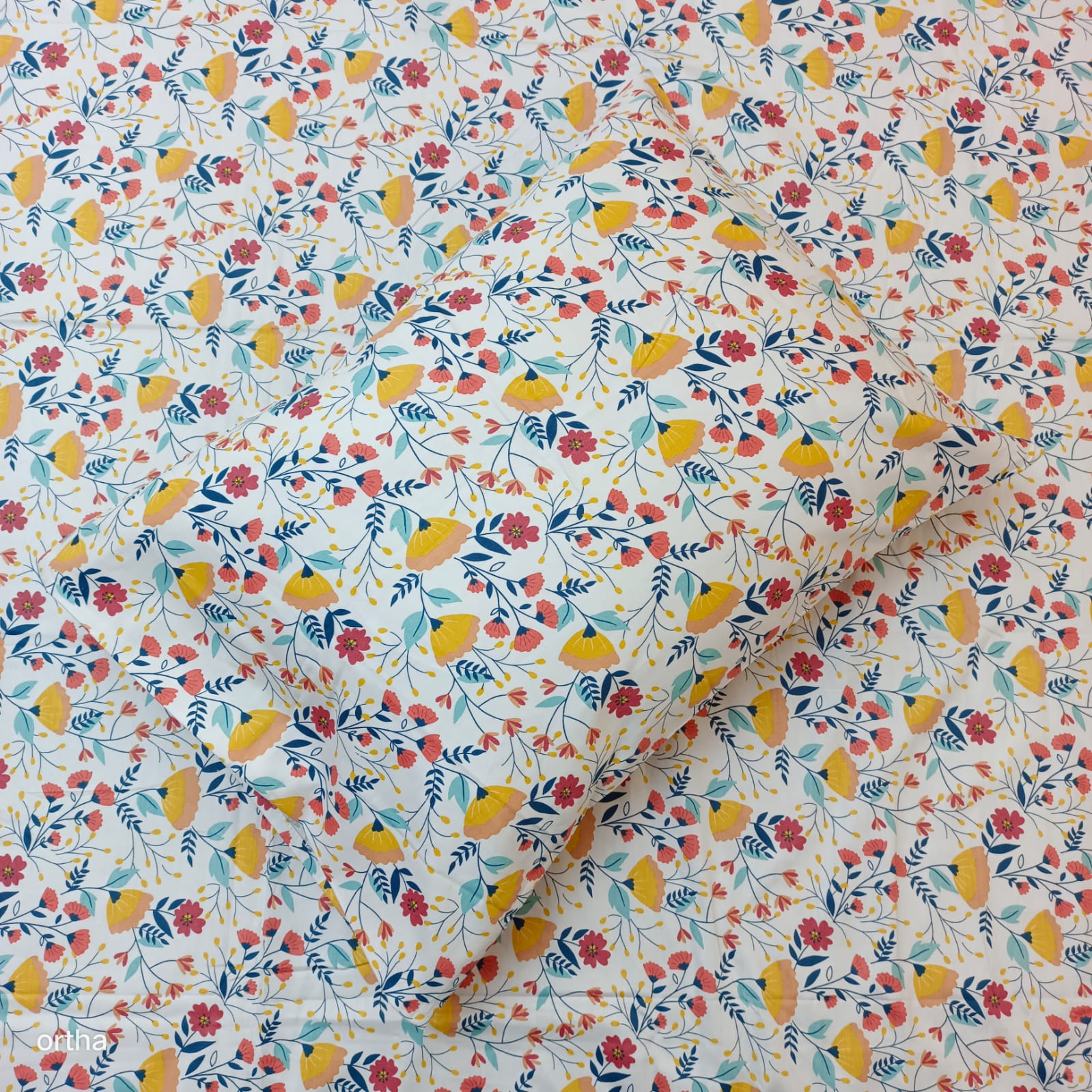 Head Pillow Cover – 100% Cotton (18/26 Inch) – 1 Pcs