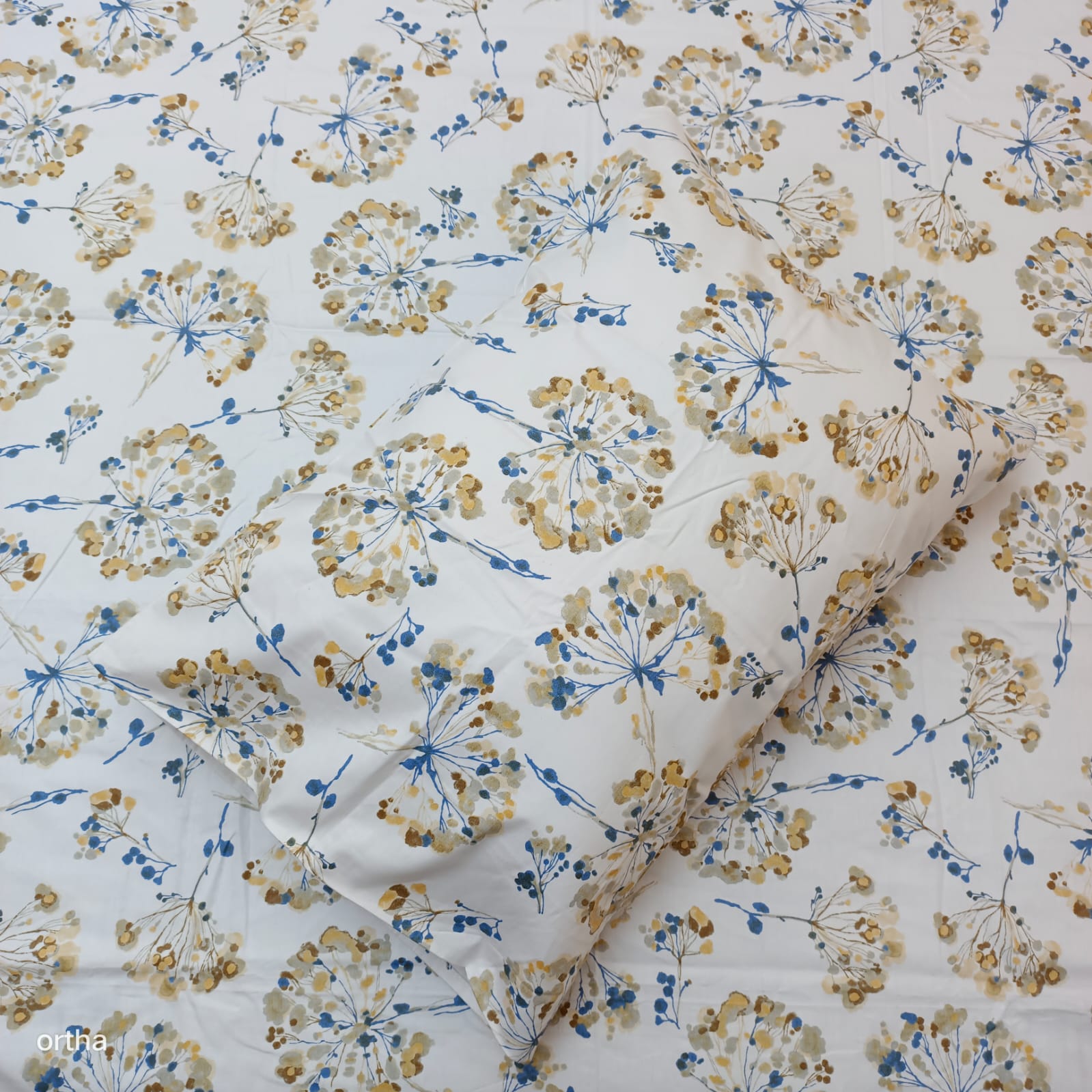 Head Pillow Cover – 100% Cotton (18/26 Inch) – 1 Pcs