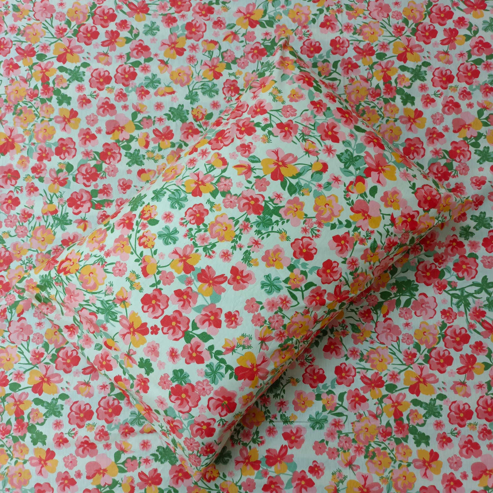 Head Pillow Cover – 100% Cotton (18/26 Inch) – 1 Pcs