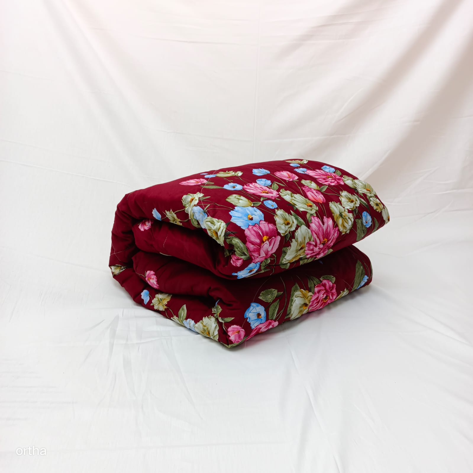 Best Quality Ortha Luxury Comforter - King Size + T Maroon