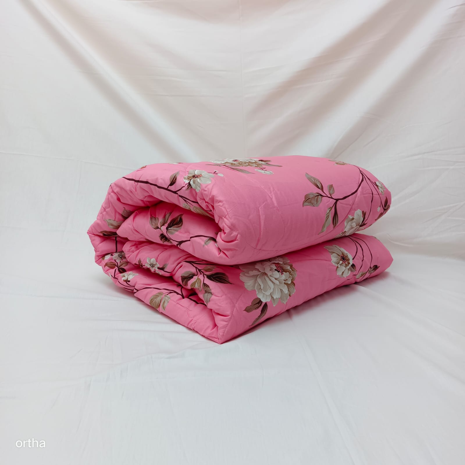 Best Quality Ortha Luxury Comforter - King Size + Lata Pink