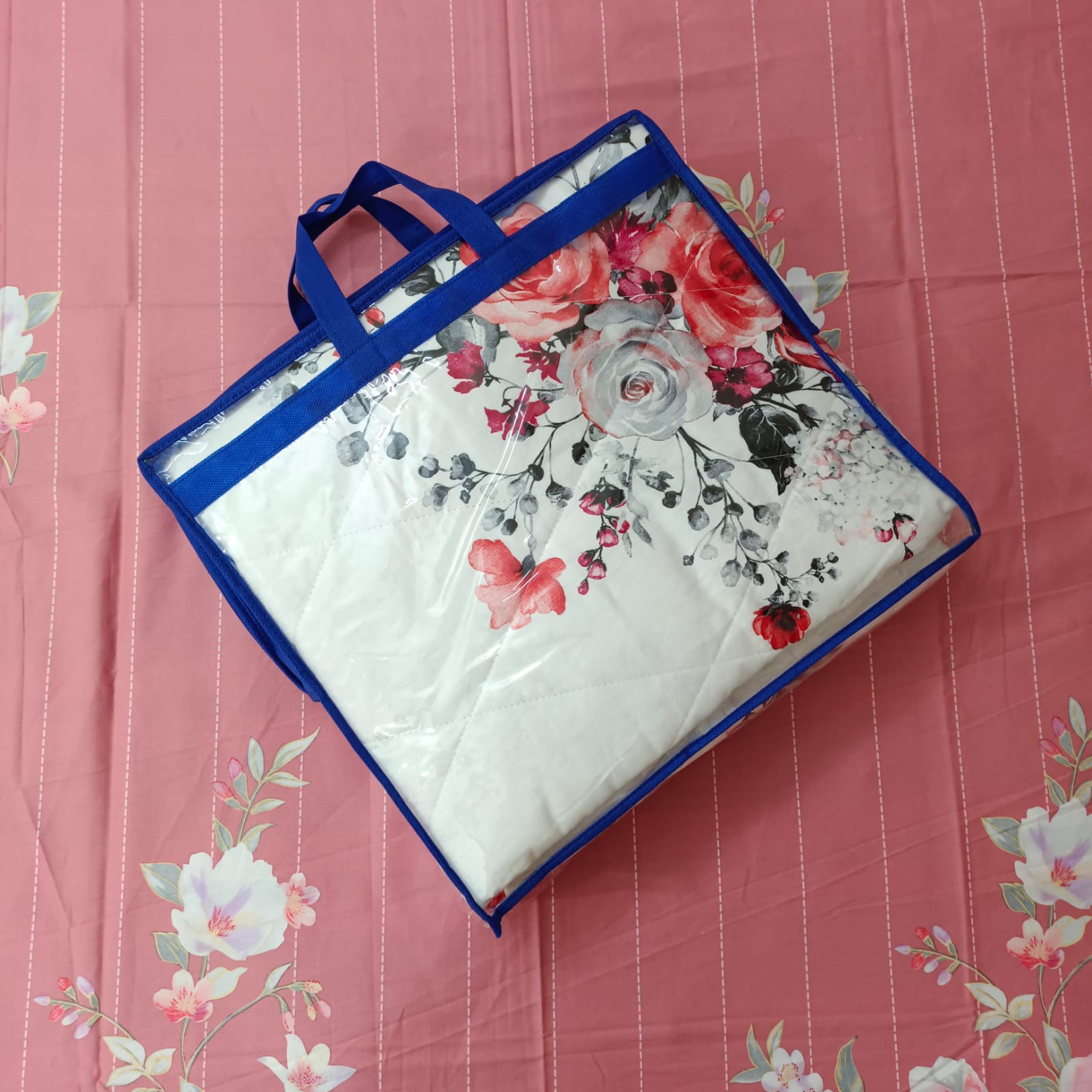 Ortha Premium AC Quilt – King Size (7/7.5 Feet) – P White