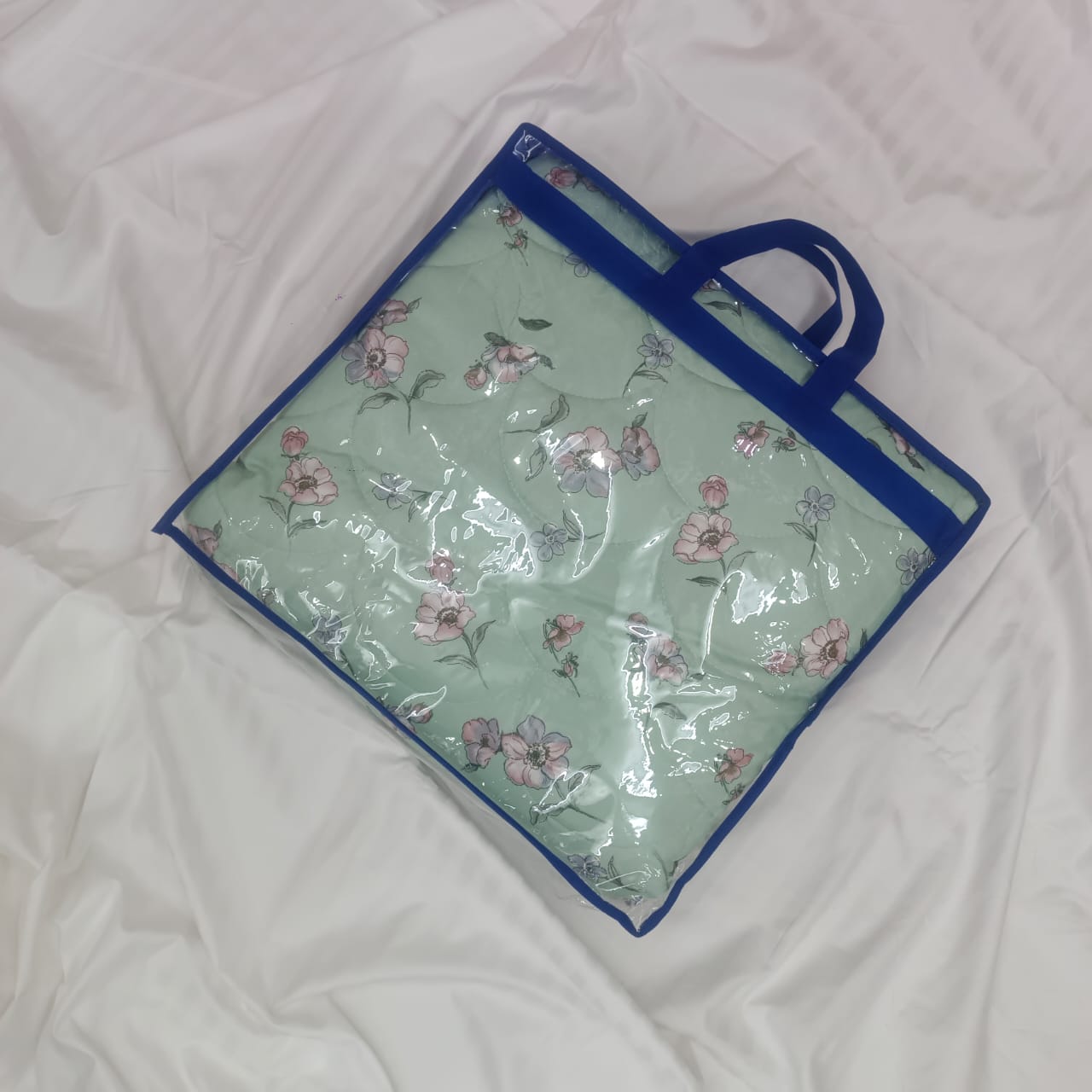 Ortha Exclusive AC Quilt – King Size (7/7.5 Feet) – Sea Green