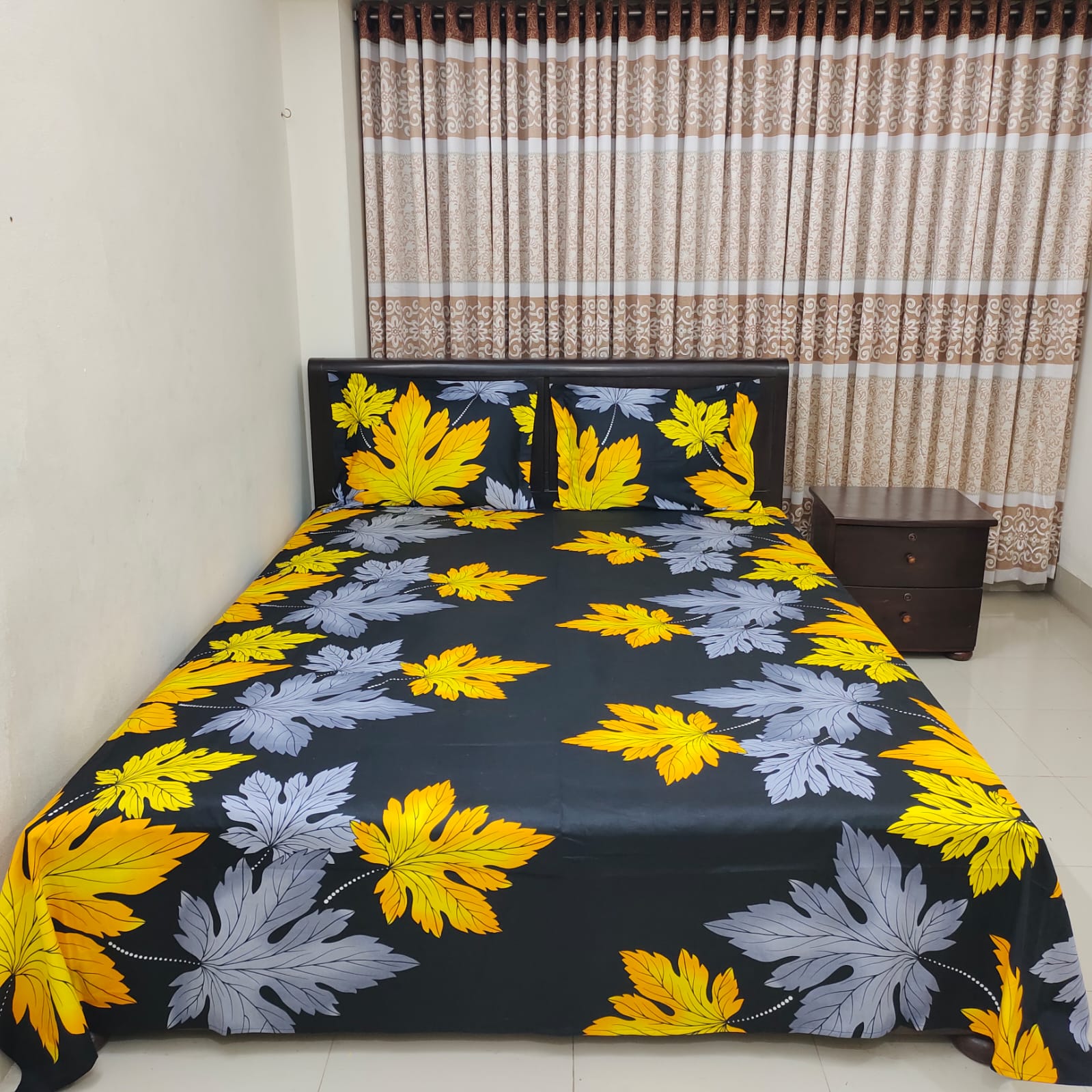 Luxury Twill Cotton Ortha Bedsheet – Century Black