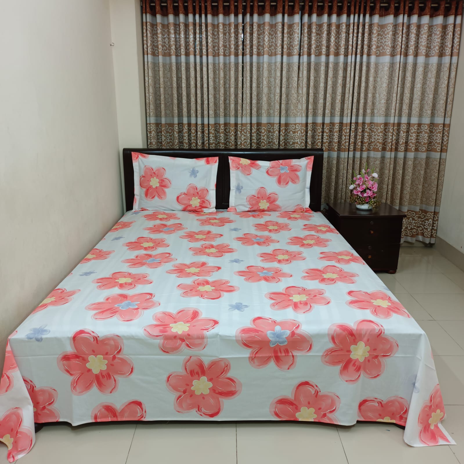 ORTHA EXCLUSIVE COTTON KING SIZE BEDSHEET