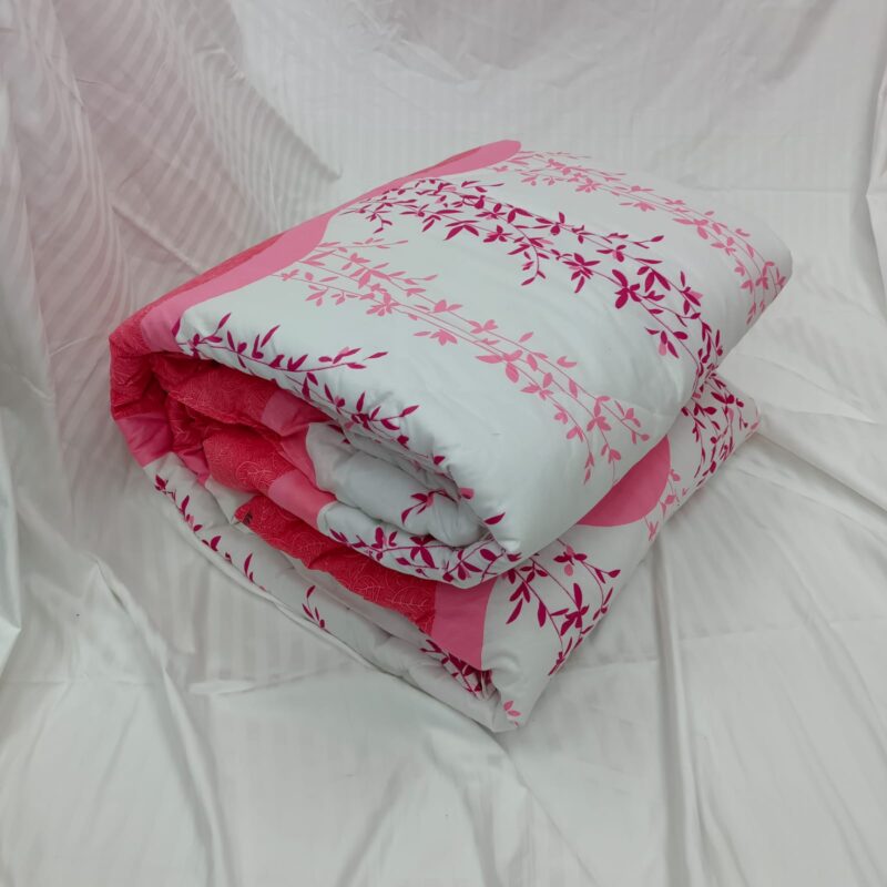 King Size Ortha Comforter – Classic Pink
