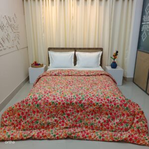 Finest Quality King Size Ortha Luxury Comforter (7 X 7.5 Feet) - Feather Touch Padding – Krishnochura