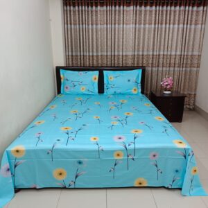 30/30 Count Luxury Exclusive Ortha Bedsheet – King Size – 3 Pecs Set