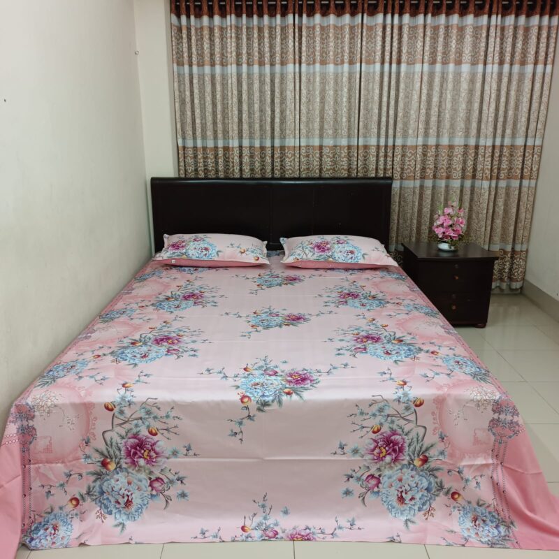 30/30 Count Luxury Exclusive Ortha Bedsheet – King Size – 3 Pecs Set