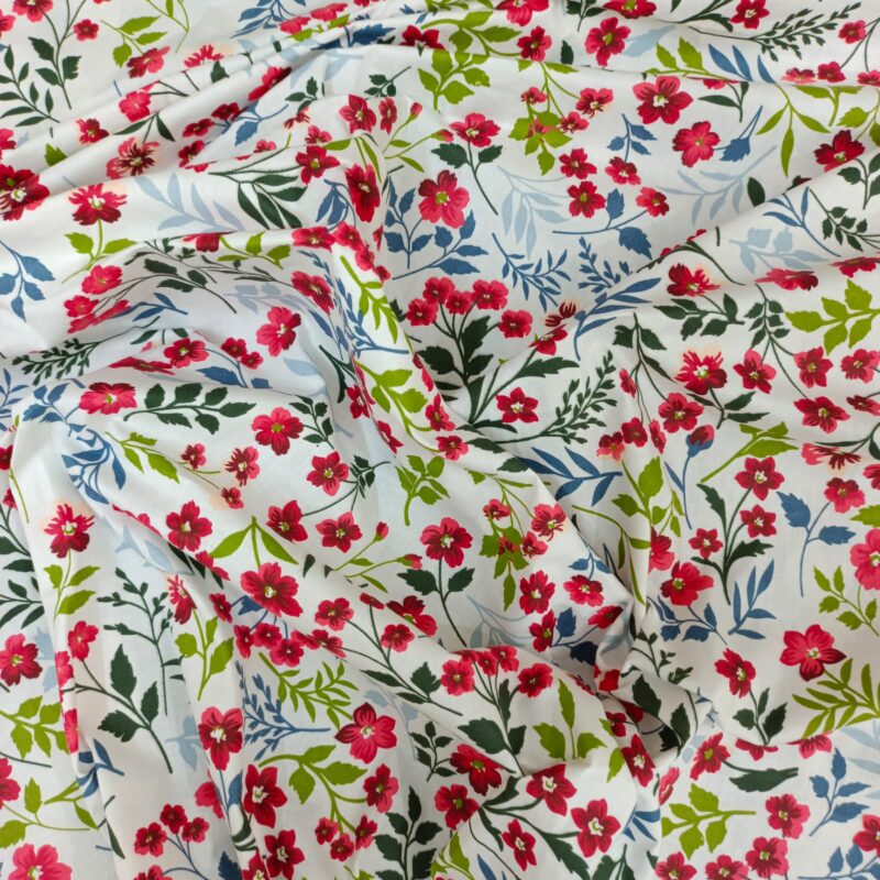 ORTHA EXPORT COTTON KING SIZE DOUBLE BEDSHEET – 3 PECS SET - CHERRY PLUM - Image 7