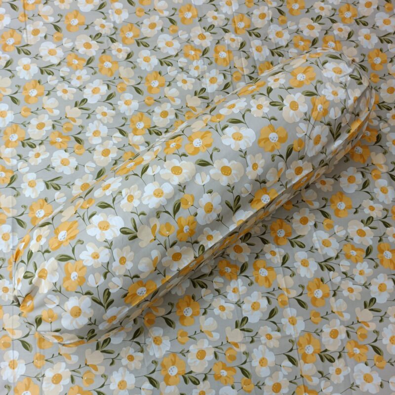 Luxury Twill Cotton Ortha Bedsheet – King Size – 3Pecs – Cosmos - Image 3