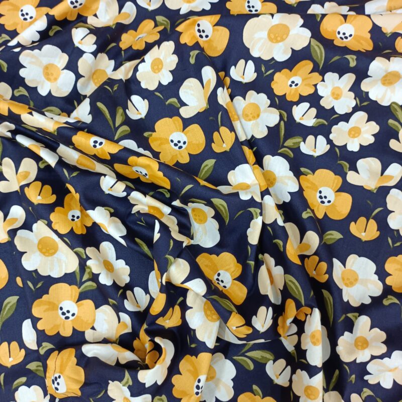 Luxury Twill Cotton Ortha Bedsheet – King Size – 3Pecs – Blue Cosmos - Image 6