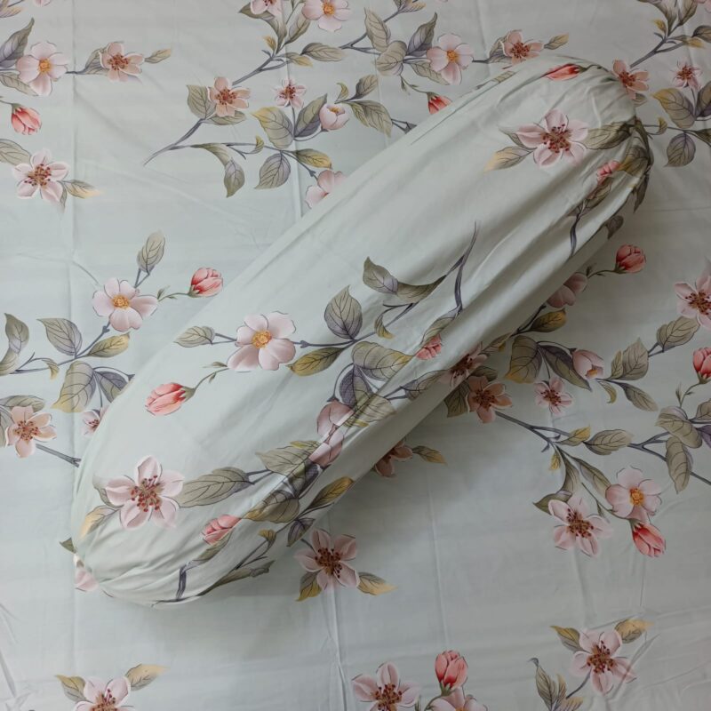 30/30 Count Luxury Exclusive Ortha Bedsheet – King Size – 3 Pecs Set – Pastel Flora - Image 3
