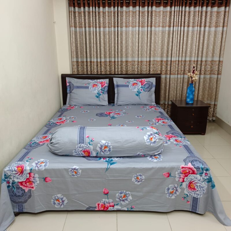 30/30 Count Luxury Exclusive Ortha Bedsheet – King Size – 3 Pecs Set - Image 4