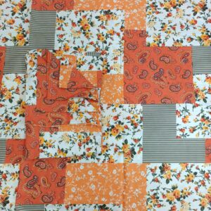 ORTHA EXPORT COTTON KING SIZE DOUBLE BEDSHEET – 3 PECS SET – MULTI BOX
