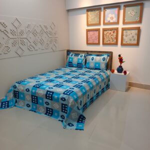 ORTHA EXCLUSIVE COTTON KING SIZE BEDSHEET - 3 PECS SET