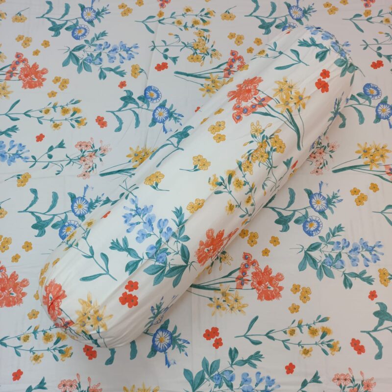 ORTHA EXPORT COTTON KING SIZE DOUBLE BEDSHEET – 3 PECS SET – MORNING GLORY - Image 2
