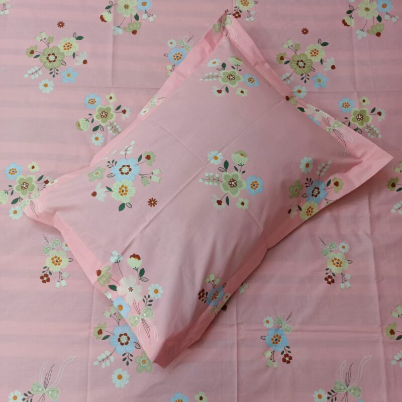 ORTHA EXCLUSIVE COTTON KING SIZE BEDSHEET – 3 PECS SET - Image 3