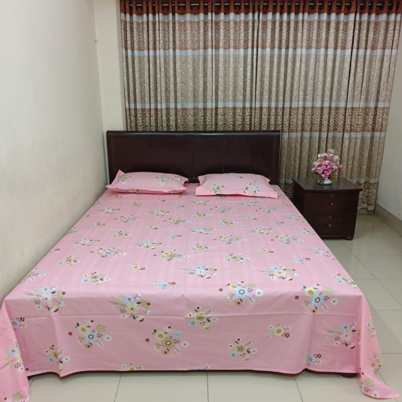 ORTHA EXCLUSIVE COTTON KING SIZE BEDSHEET – 3 PECS SET - Image 6