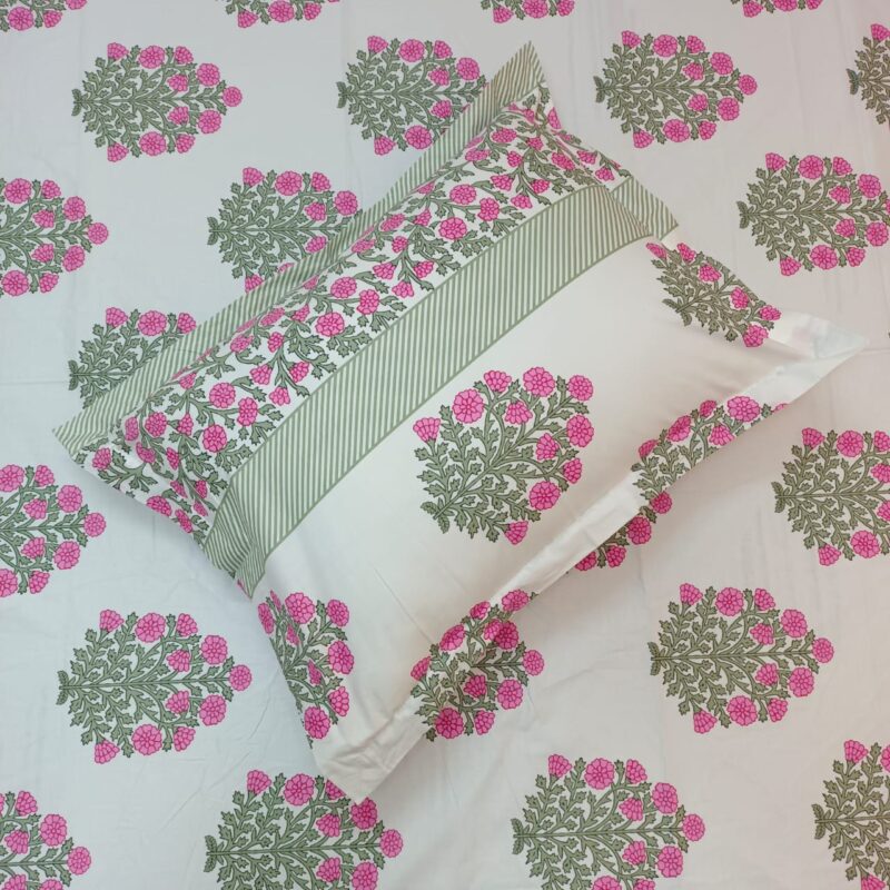 ORTHA EXCLUSIVE COTTON KING SIZE BEDSHEET – 3 PECS SET - Image 6
