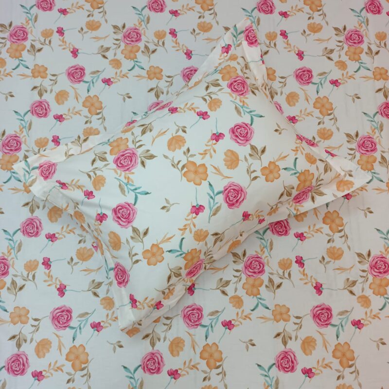 ORTHA EXCLUSIVE COTTON KING SIZE BEDSHEET – 3 PECS SET - Image 6