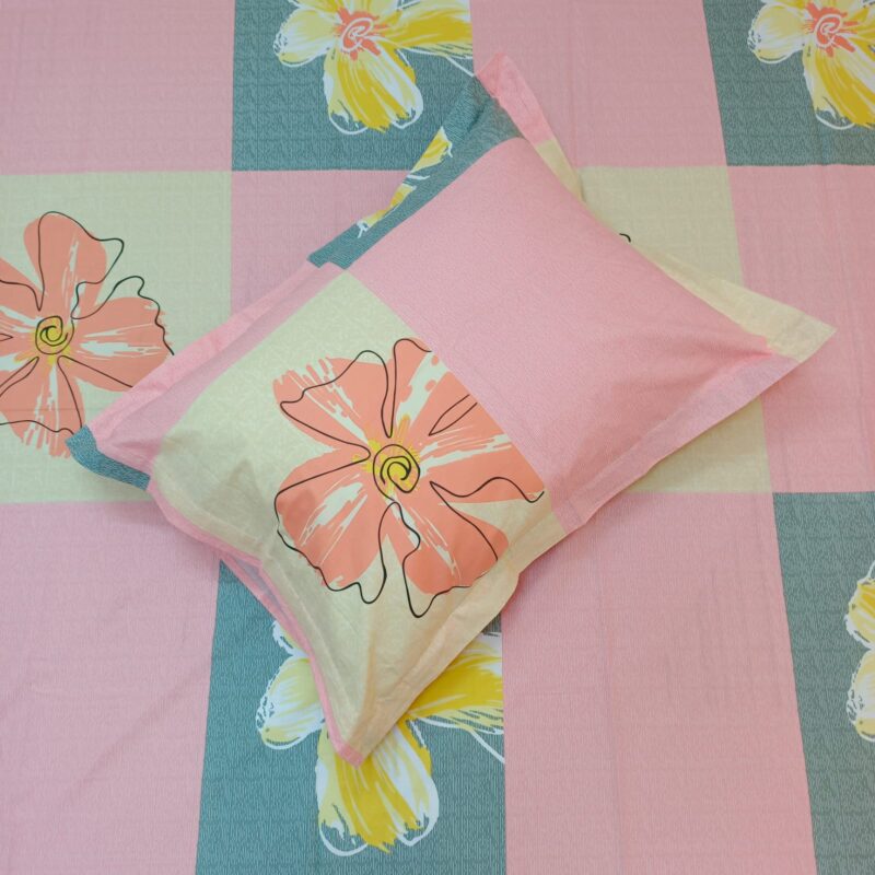 ORTHA EXCLUSIVE COTTON KING SIZE BEDSHEET – 3 PECS SET - Image 2