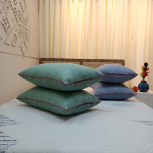 100% Organic Shimul Tola Ortha Pillow (18/26 Inch) – Random Colour  – 4 Pecs