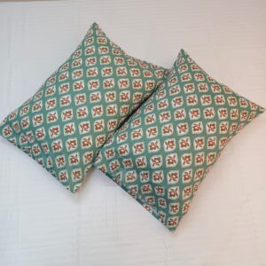 Head Pillow Cover – Percale Cotton – Long 26 Inch- Wide 18 Inch – 2 Pecs - Olive