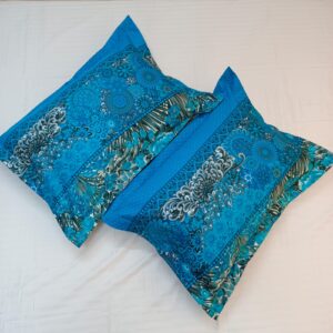 Head Pillow Cover – Twill Cotton – Long 24 Inch- Wide 18 Inch – 2 Pecs - Pastel
