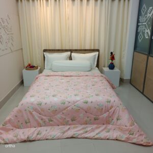 Export Quality King Size Ortha Exclusive Comforter (85 X 90 Inch) – Cool Pink