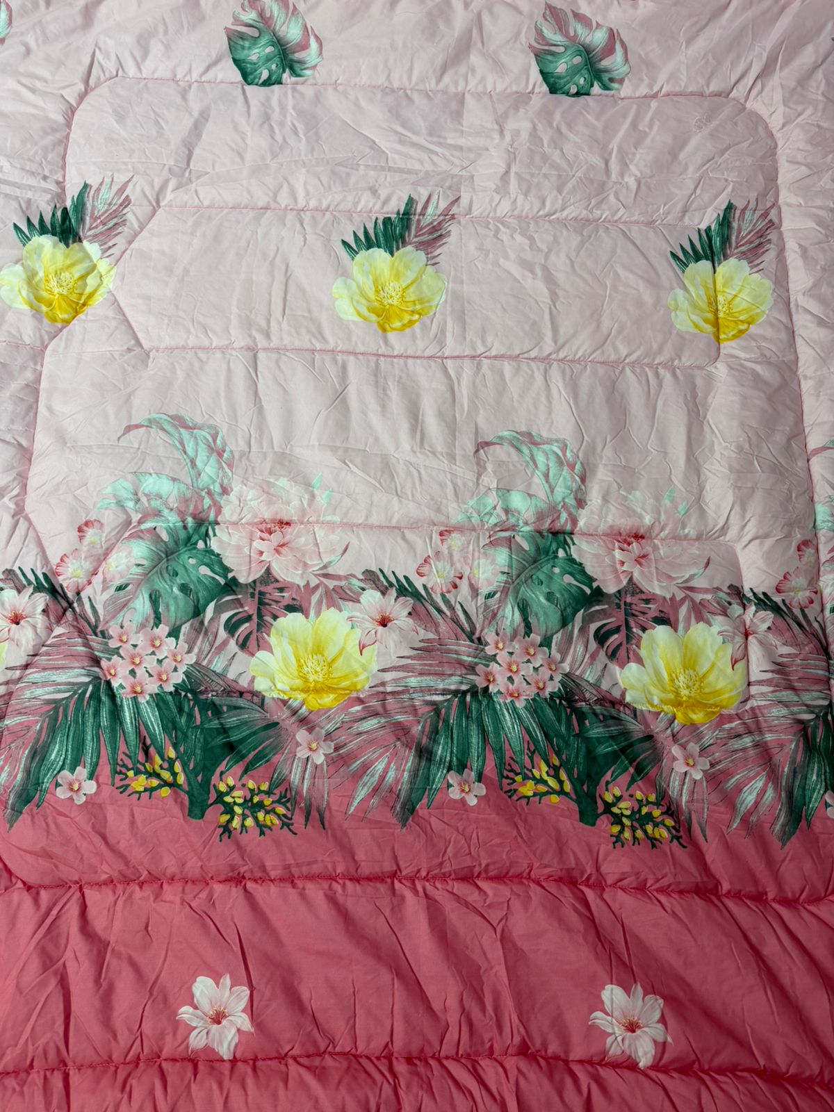 Limited Edition Export Quality King Size Ortha Exclusive Comforter (85 X 90 Inch) – Forest Pink - Image 3