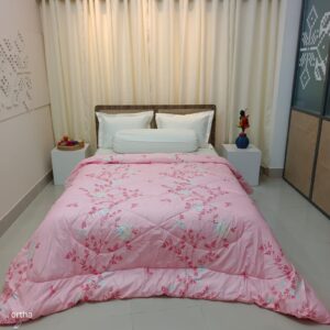 Export Quality King Size Ortha Exclusive Comforter (85 X 90 Inch) – Happy Pink