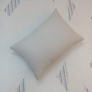 100% Organic Shimul Tola Ortha Pillow (18/26 Inch) – Solid Lite Ash – 1 Pecs