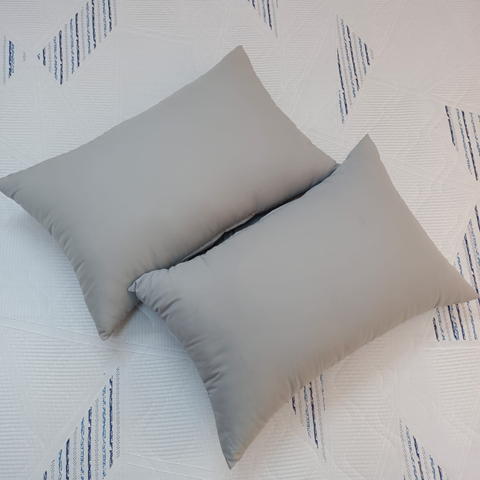 100% Organic Shimul Tola Ortha Pillow (18/26 Inch) – Solid Deep Ash – 2 Pecs