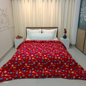 Finest Quality King Size Ortha Luxury Comforter (7 X 7.5 Feet) – Feather Touch Padding – Baby Car
