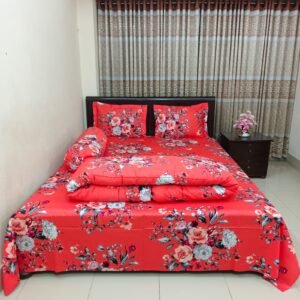 5 Pecs King Size Ortha Luxury Couple Comforter Set (P Misti)