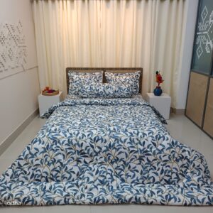 5 Pecs Ortha Luxury Couple Comforter Set (Tej Patta)