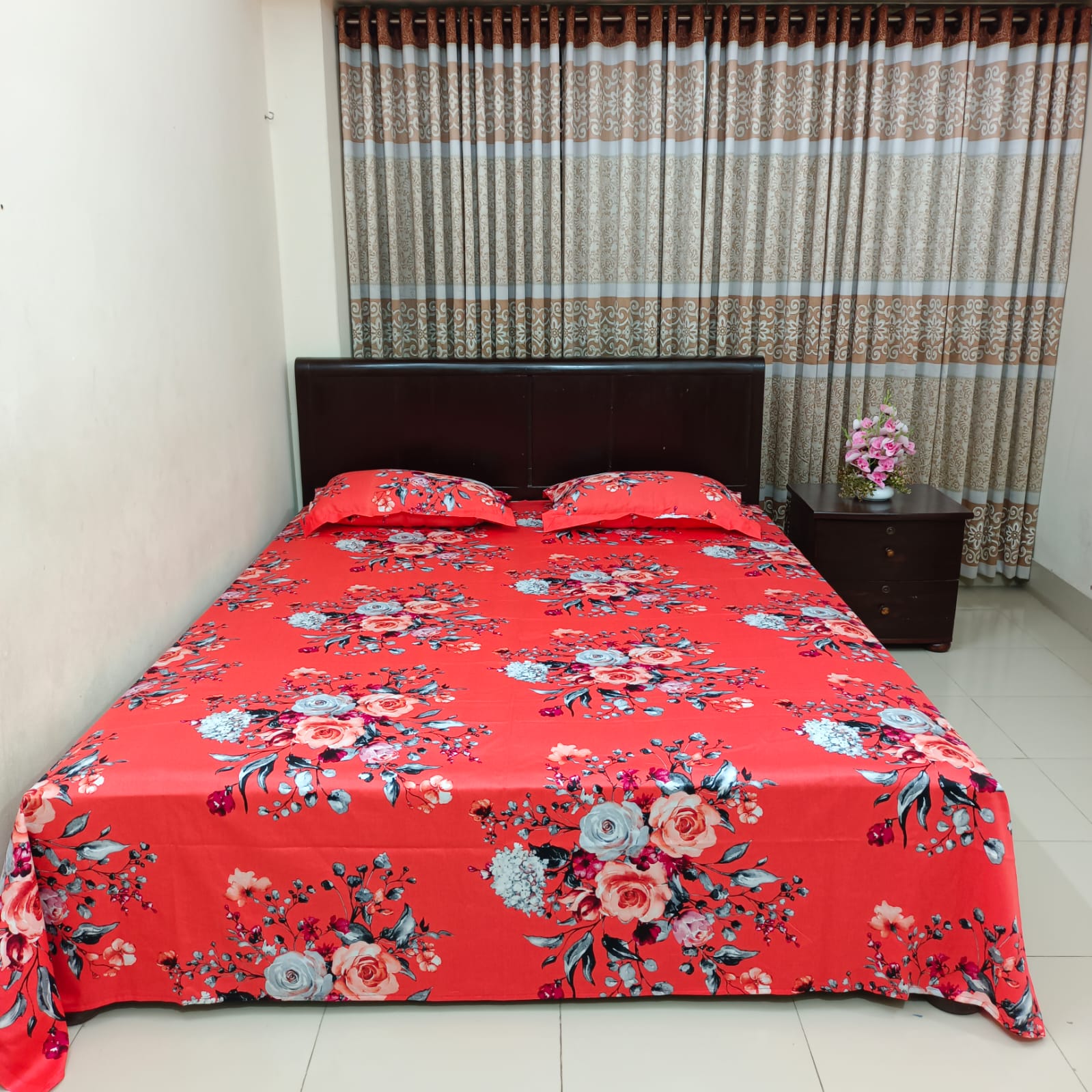 5 Pecs King Size Ortha Luxury Couple Comforter Set (P Misti) - Image 7