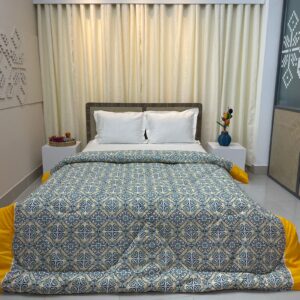 King Size Ortha Comforter (84 X 80 Inch) – Mixed Cotton – Noksha – Shawl / Moshari Free
