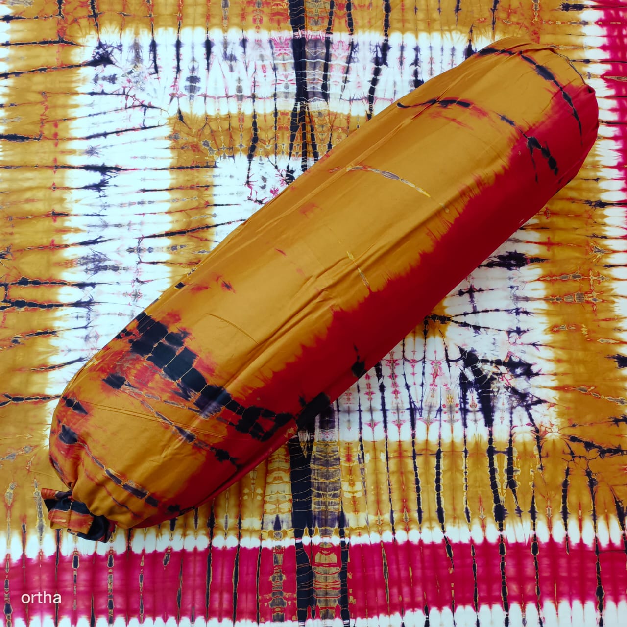 Tie-Dye Batik Bedsheet – Ortha Designer Collection – 4 Pecs Set - Image 4